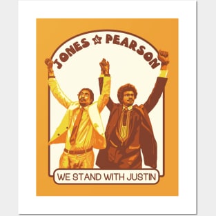 Jones & Pearson - We Stand With Justin Posters and Art